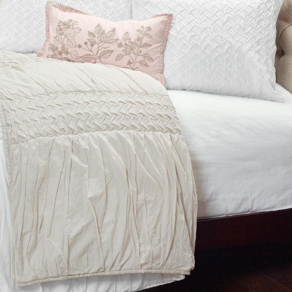 Pink King 100% Cotton 300 Thread Count Machine Washable Down Alternative Comforter - FurniFindUSA