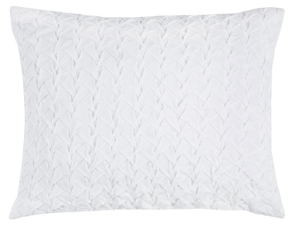 White Twin 100% Cotton 300 Thread Count Machine Washable Down Alternative Comforter - FurniFindUSA