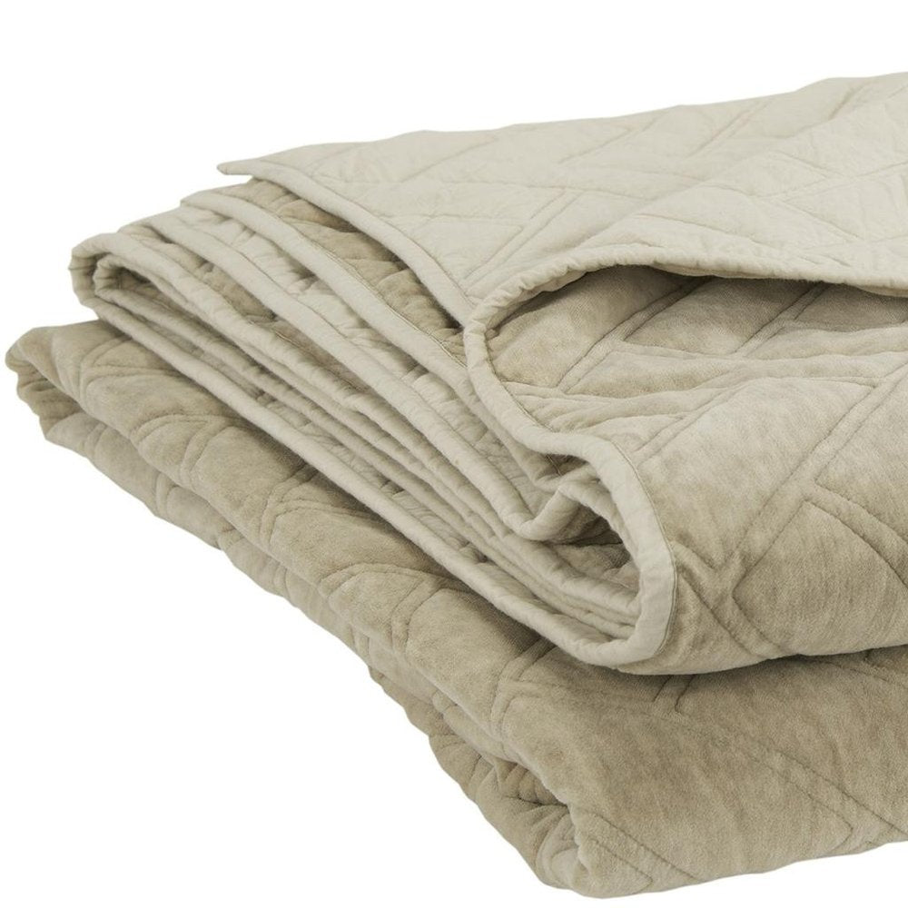Natural Queen 100% Cotton 300 Thread Count Dry Clean Only Down Alternative Comforter — view 5