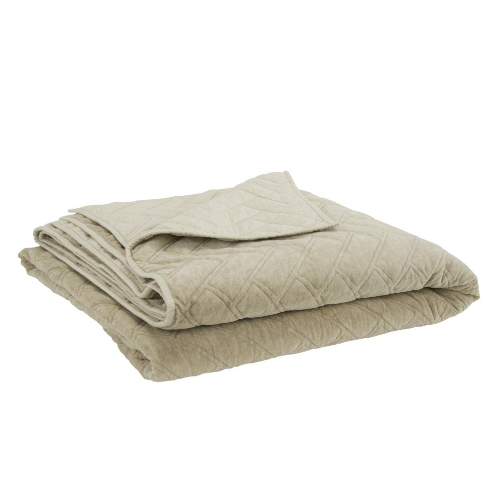 Natural Queen 100% Cotton 300 Thread Count Dry Clean Only Down Alternative Comforter — view 1