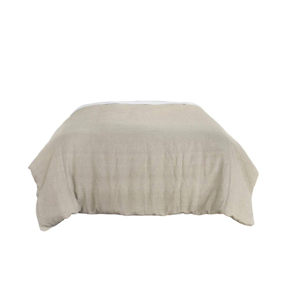 Stone King Linen Dry Clean Only Polyester Down Alternative Comforter — view 1