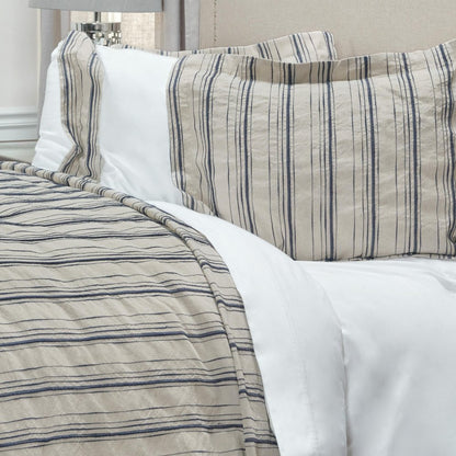 Natural King Linen 300 Thread Count Dry Clean Only Duvet Cover HomeRoots