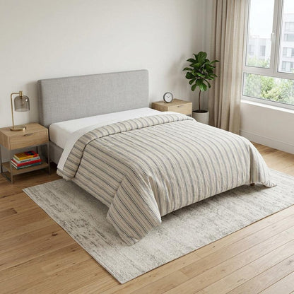Natural King Linen 300 Thread Count Dry Clean Only Duvet Cover HomeRoots