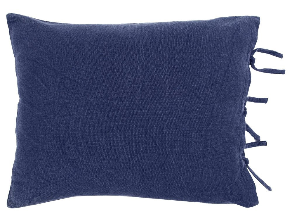 Indigo King Cotton Washable Polyester Duvet Cover Set With Two Shams — view 2
