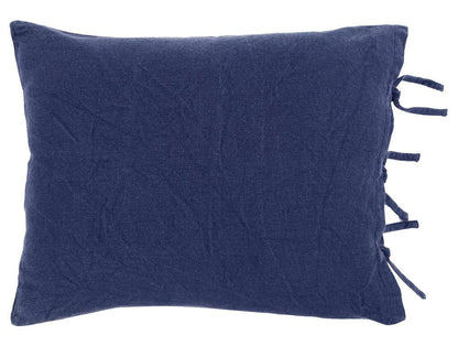 Indigo King Cotton Washable Polyester Duvet Cover Set With Two Shams