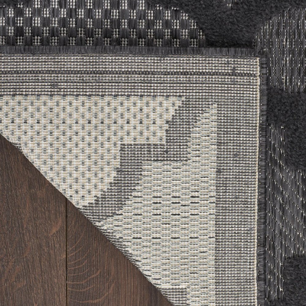 4' X 6' Charcoal Indoor Outdoor Area Rug — view 9