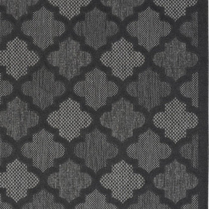 4' X 6' Charcoal Indoor Outdoor Area Rug