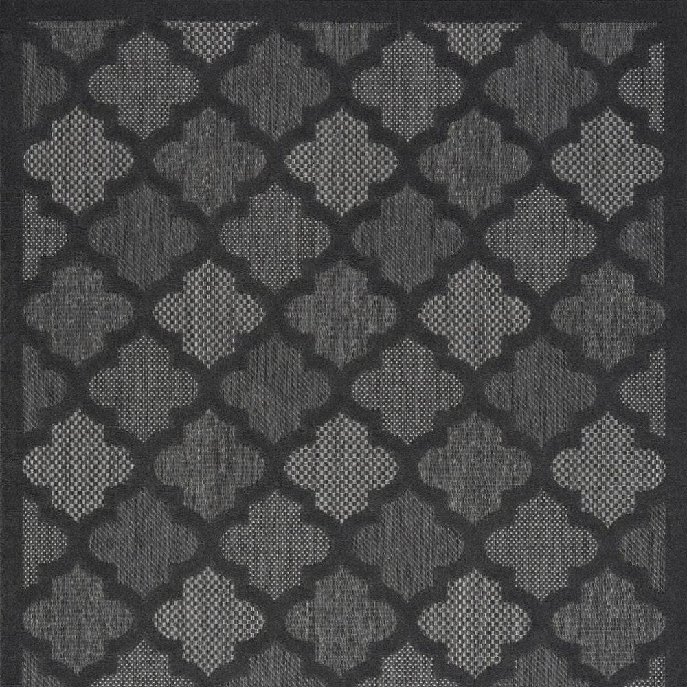 4' X 6' Charcoal Indoor Outdoor Area Rug — view 2