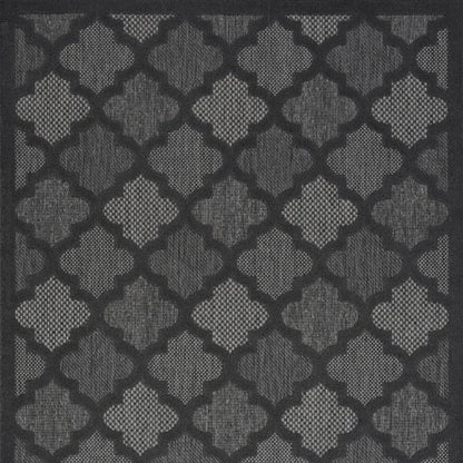4' X 6' Charcoal Indoor Outdoor Area Rug