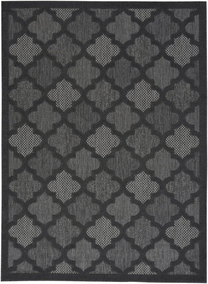 4' X 6' Charcoal Indoor Outdoor Area Rug