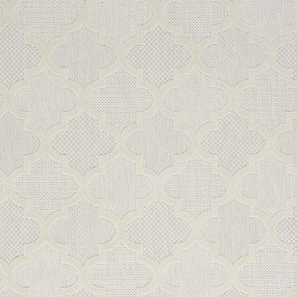 4' X 6' Ivory Indoor Outdoor Area Rug HomeRoots