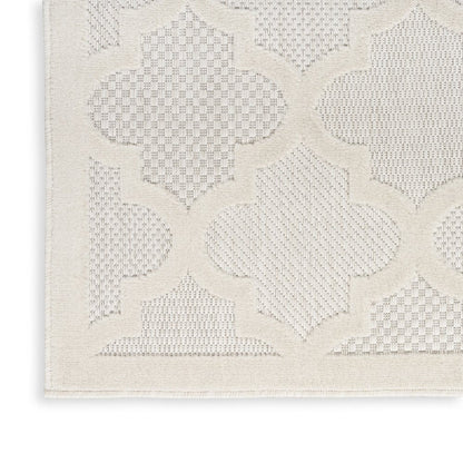4' X 6' Ivory Indoor Outdoor Area Rug HomeRoots