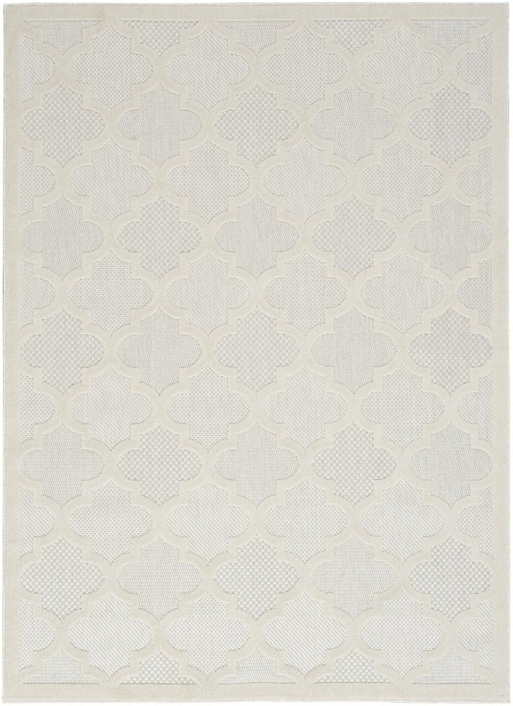 4' X 6' Ivory Indoor Outdoor Area Rug HomeRoots