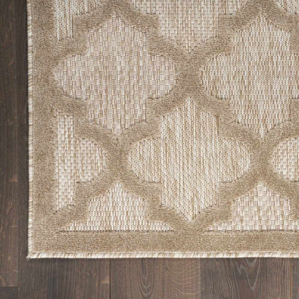 4' X 6' Beige Indoor Outdoor Area Rug — view 10