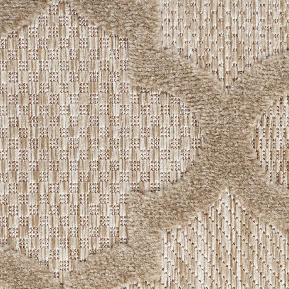 4' X 6' Beige Indoor Outdoor Area Rug — view 11