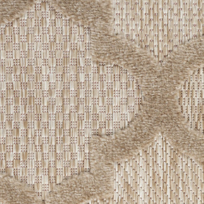 4' X 6' Beige Indoor Outdoor Area Rug
