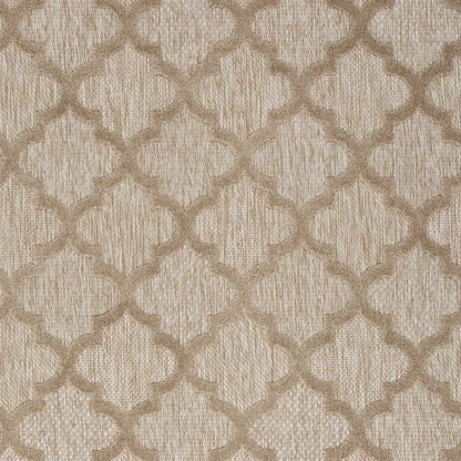 4' X 6' Beige Indoor Outdoor Area Rug HomeRoots