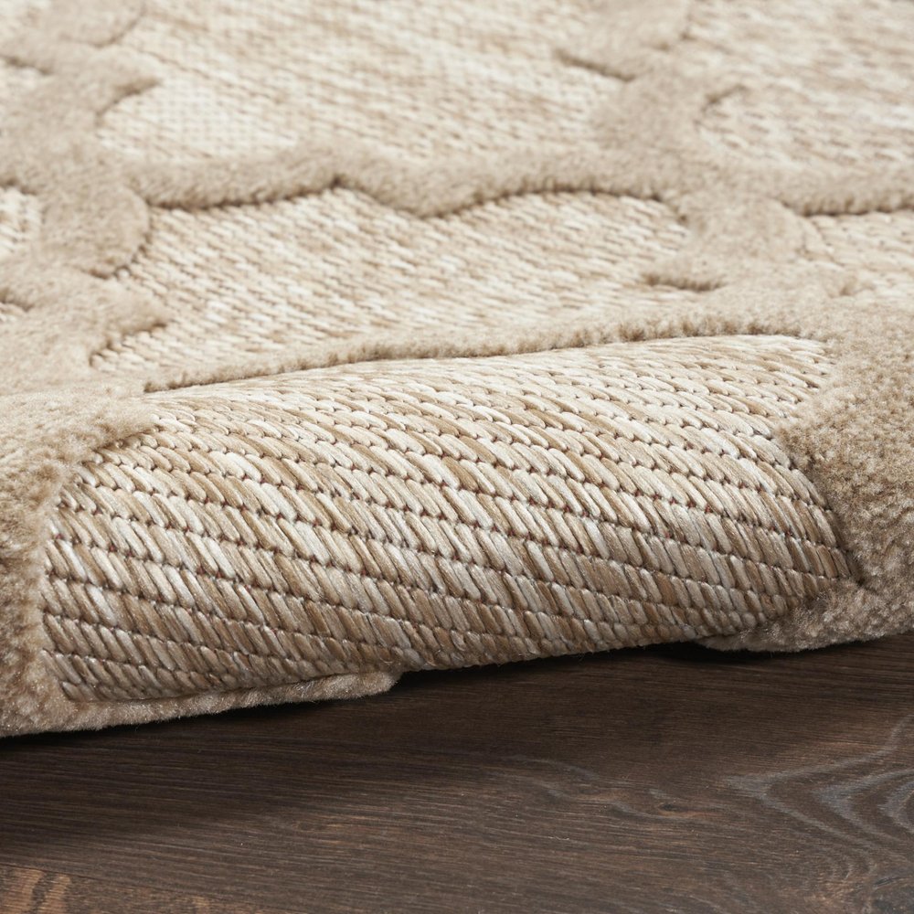 4' X 6' Beige Indoor Outdoor Area Rug HomeRoots