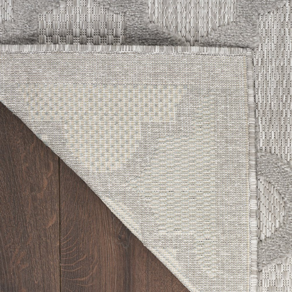 4' X 6' Gray Indoor Outdoor Area Rug — view 9