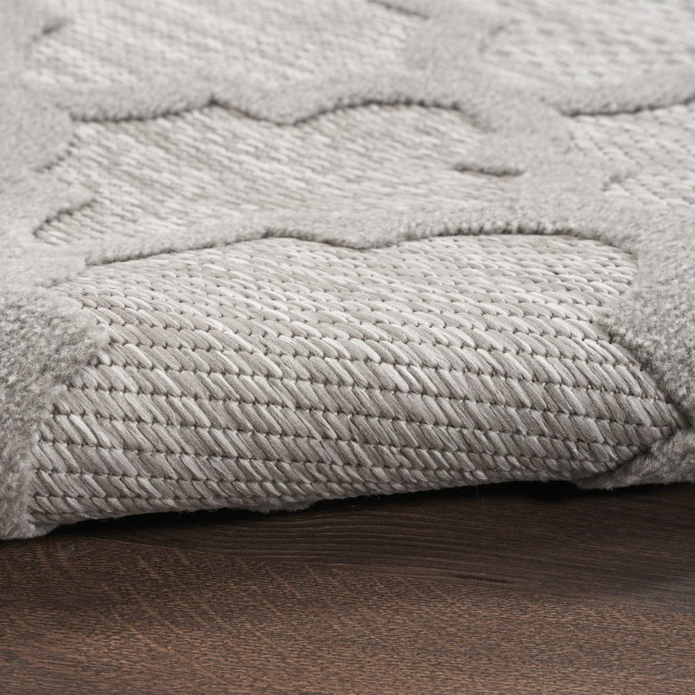 4' X 6' Gray Indoor Outdoor Area Rug — view 5