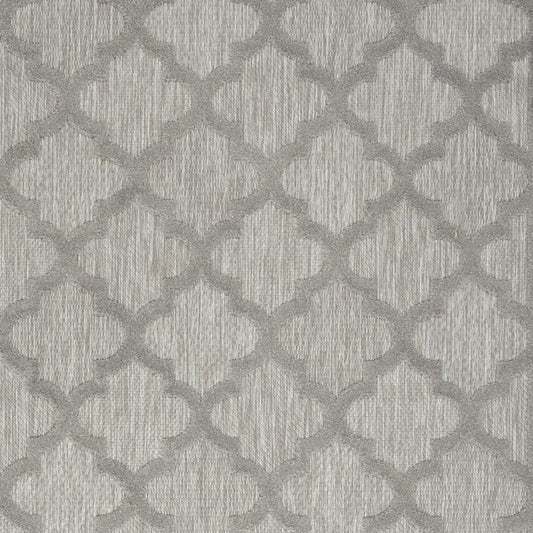 4' X 6' Gray Indoor Outdoor Area Rug