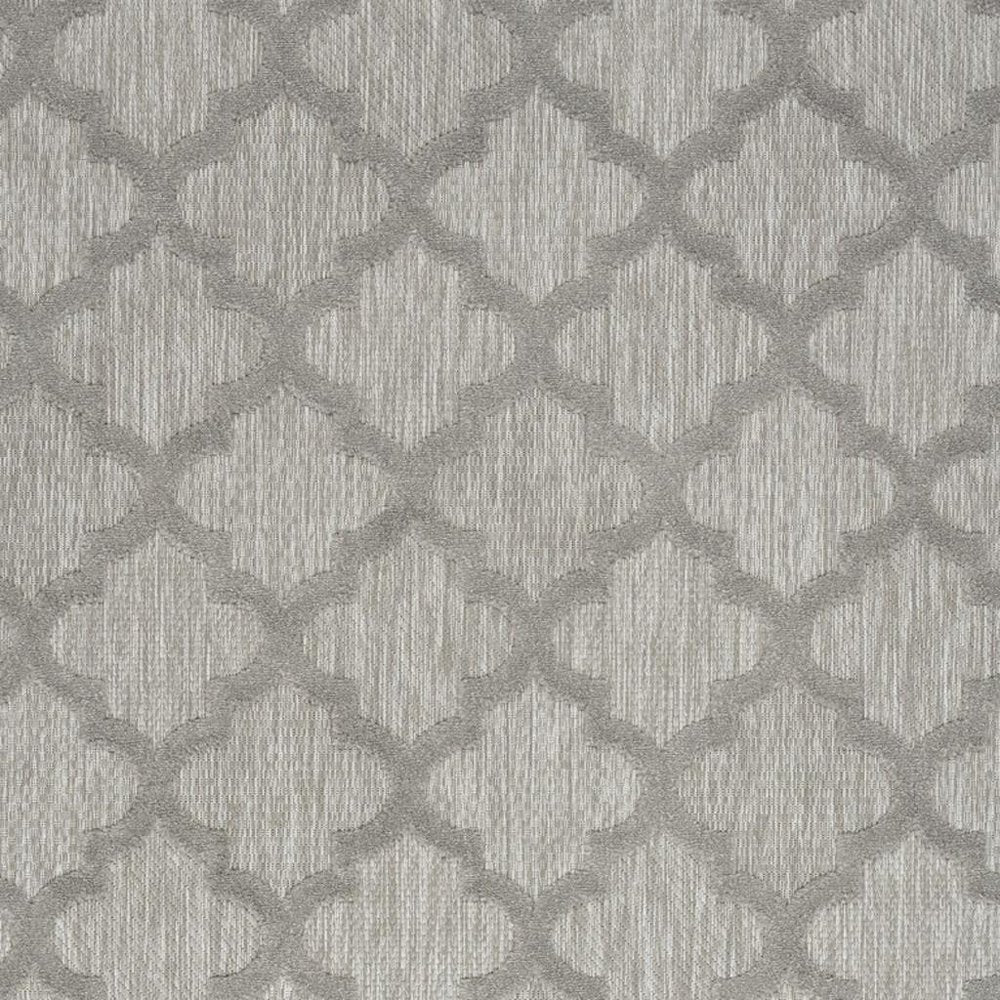 5' X 7' Gray Indoor Outdoor Area Rug HomeRoots