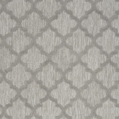 5' X 7' Gray Indoor Outdoor Area Rug HomeRoots