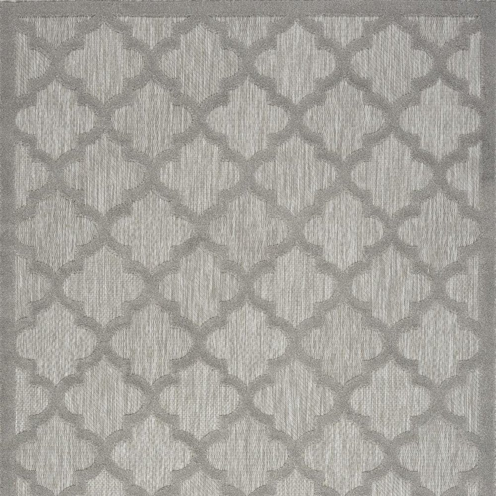5' X 7' Gray Indoor Outdoor Area Rug HomeRoots