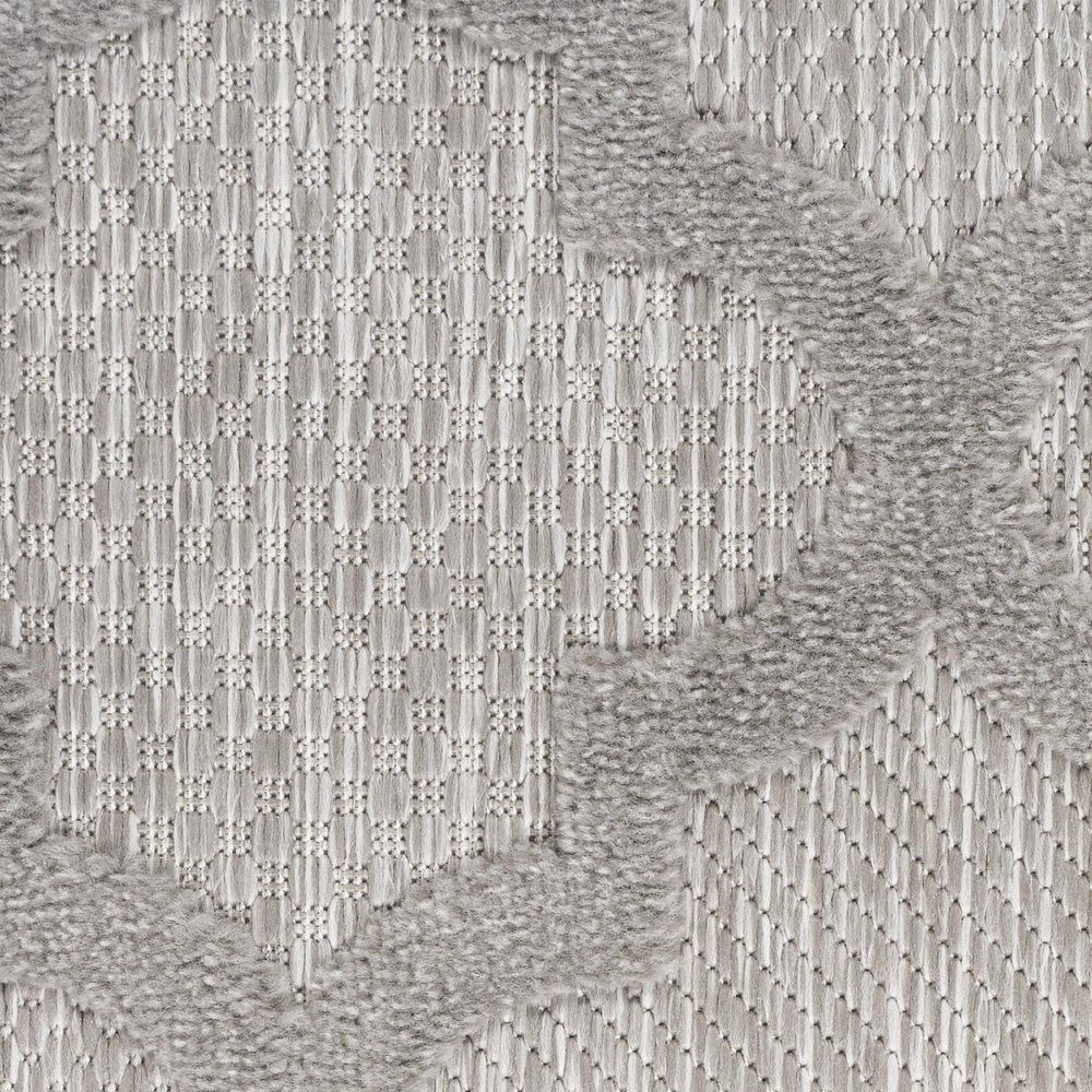 5' X 7' Gray Indoor Outdoor Area Rug — view 11