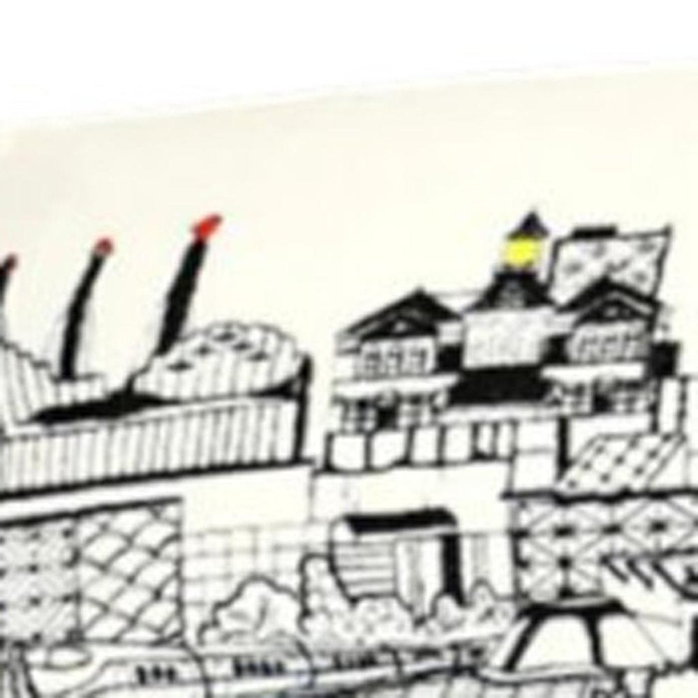 38" Cream Wool And Brown Ottoman HomeRoots