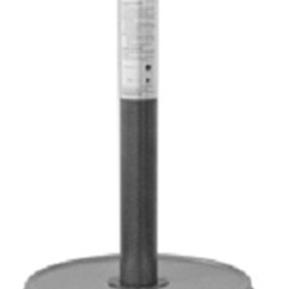 48000 BTU Silver Steel Propane Cylindrical Pole Standing Patio Heater HomeRoots