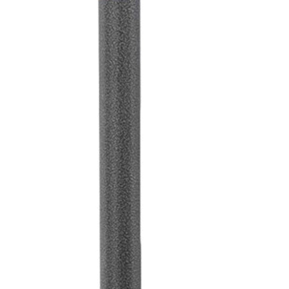 48000 BTU Silver Steel Propane Cylindrical Pole Standing Patio Heater HomeRoots