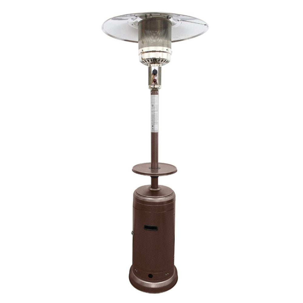 48000 BTU Bronze Steel Propane Cylindrical Pole Standing Patio Heater HomeRoots