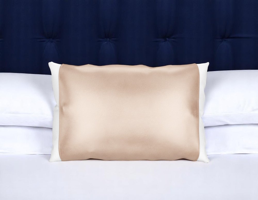 Champagne Silk Open Ended Pillowcase HomeRoots