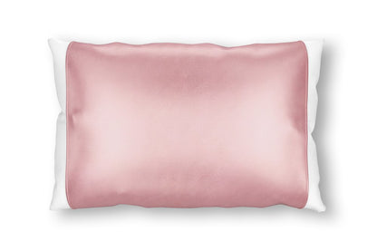 Dusty Rose Silk Open Ended Pillowcase HomeRoots