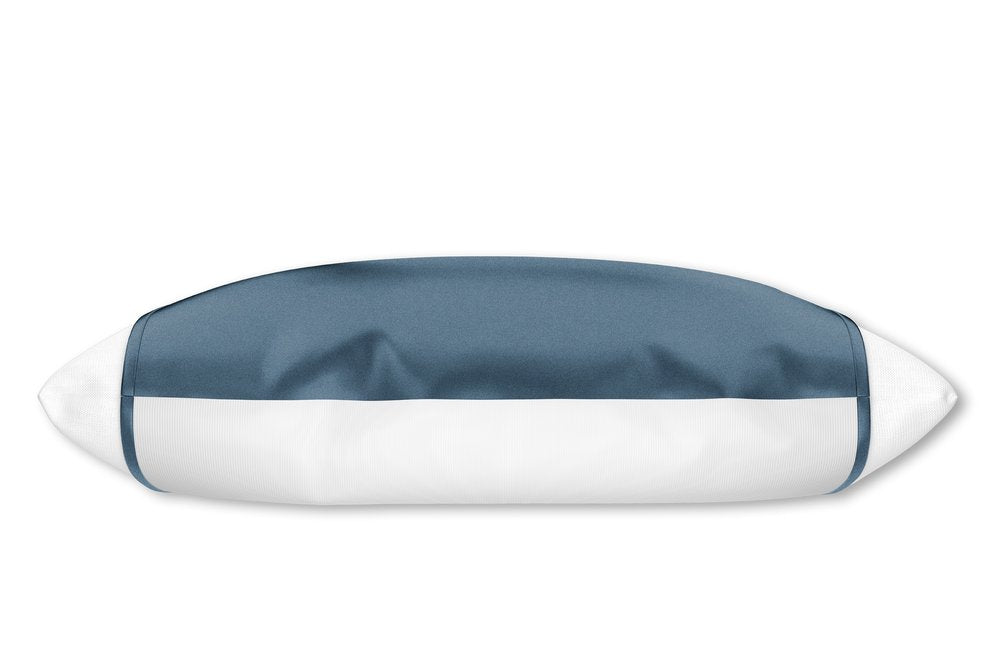 Blue Silk Open Ended Pillowcase HomeRoots