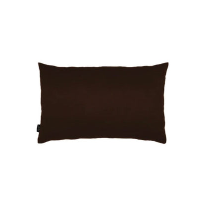 Set Of Two 12" X 20" Brown Zippered Polyester Lumbar Pillow Cover FurniFindUSA