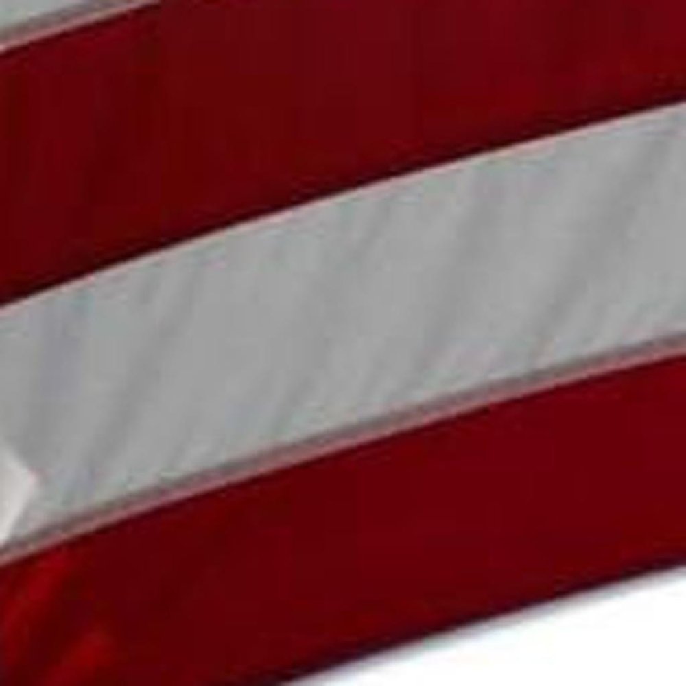 Set of Four Red White And Blue Embroidered Nylon American Flags HomeRoots