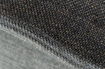 87" Dark Gray Polyester Blend Sofa With Silver Legs HomeRoots
