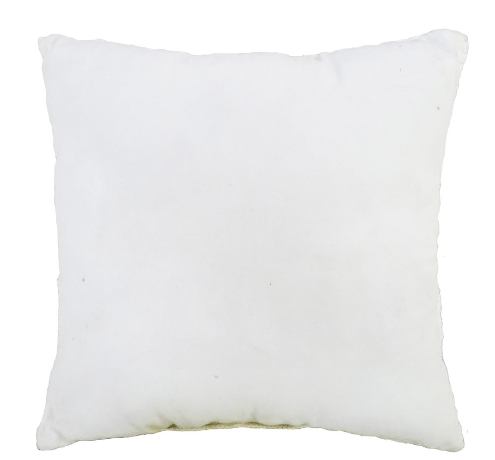 18"x18" White Indoor Outdoor Ogee Decorative Pillow — view 3