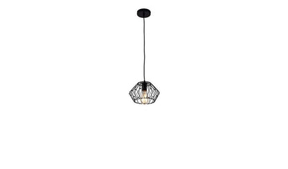 Black Unique Statement Metal Dimmable Chandelier With Black Shades HomeRoots