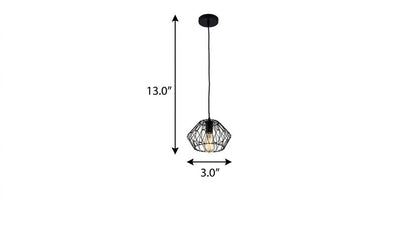 Black Unique Statement Metal Dimmable Chandelier With Black Shades HomeRoots
