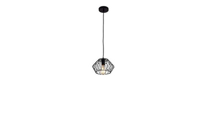 Black Unique Statement Metal Dimmable Chandelier With Black Shades HomeRoots