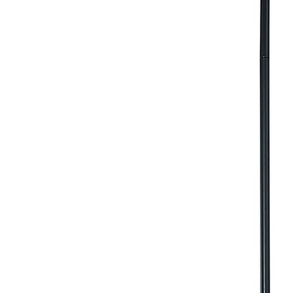 Black And White Candle Style Six Light Metal Dimmable Chandelier