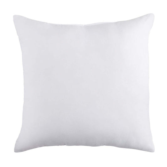 20" X 20" White Blown Seam 100% Cotton Throw Pillow Insert FurniFindUSA