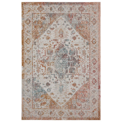 8' X 10' Beige Indoor Outdoor Area Rug HomeRoots