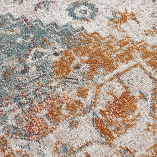 8' X 10' Beige Indoor Outdoor Area Rug