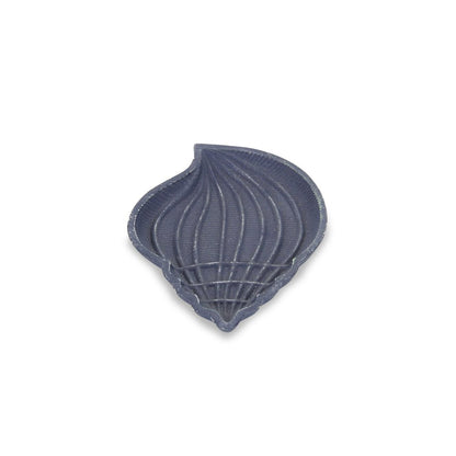 6" Blue Conch Shell Cast Iron Vanity Tray HomeRoots