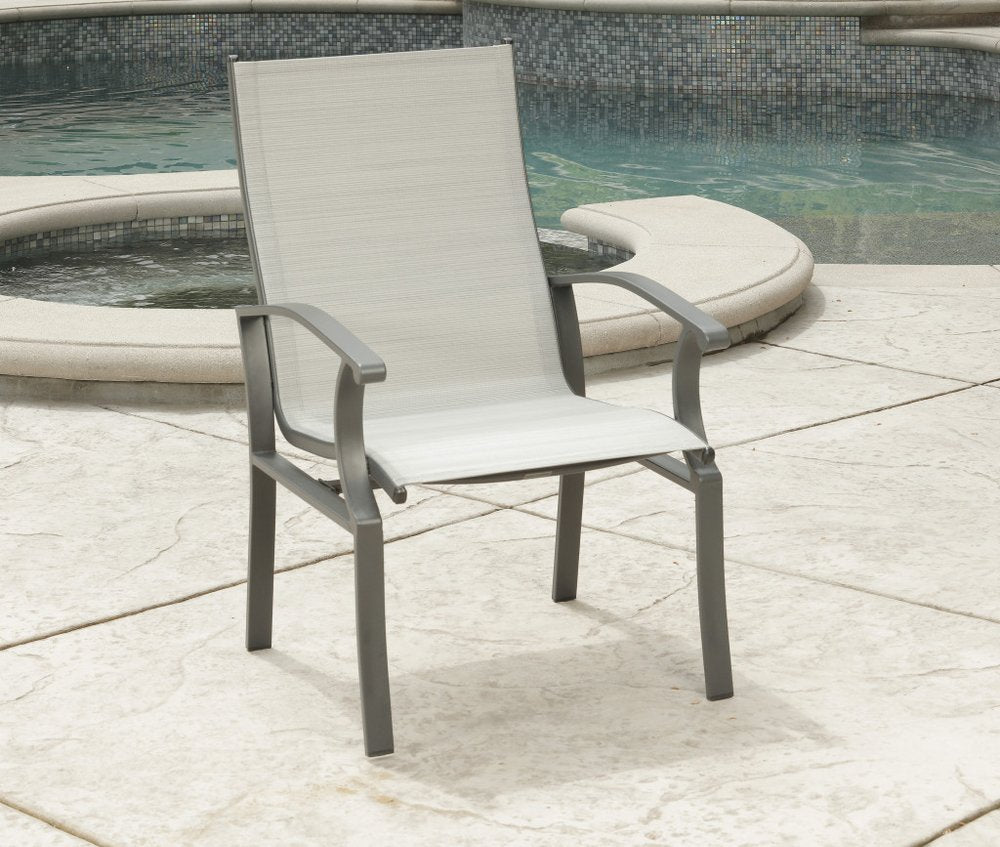 Seven Piece Black and Gray Rectangular Glass Dining Set with Six Chairs HomeRoots