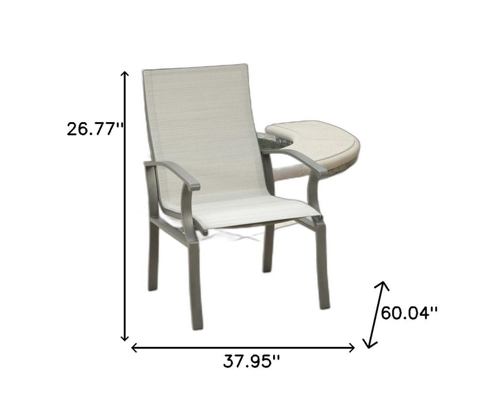 Seven Piece Black and Gray Rectangular Glass Dining Set with Six Chairs HomeRoots